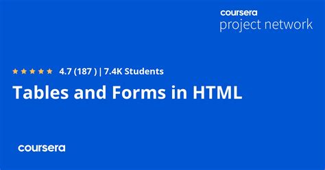 Image result for HTML Forms and Tables