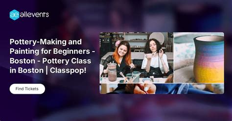 Pottery-Making and Painting for Beginners - Boston - Pottery Class in ...