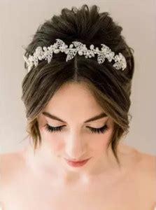 Rubela Bridal Tiara Wedding Hair Clip /Hair Pins/Hair band/Juda Pin ...