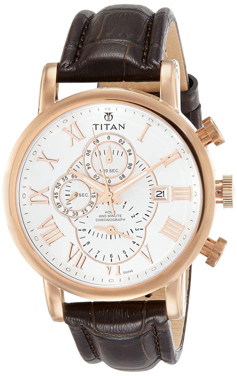 Titan Gents Classique Analog Silver Dial Men's Watch-NL9234WL03 ...