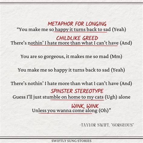 Complete Gorgeous Song Analysis, Line by Line - Swiftly Sung Stories