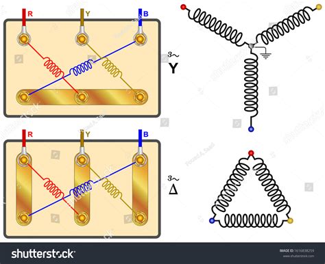 Star Delta Motor Connection 的图像结果