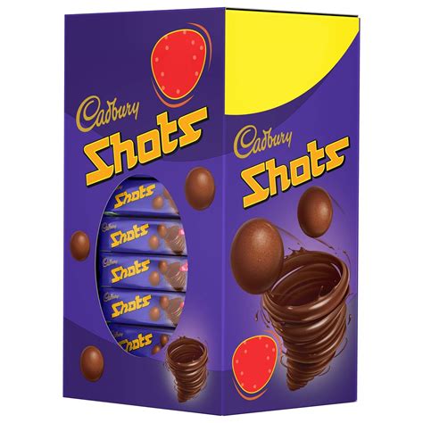 Cadbury Dairy Milk Chocolate Shots, 208.8Gm Carton (58 Units) - (Pack ...