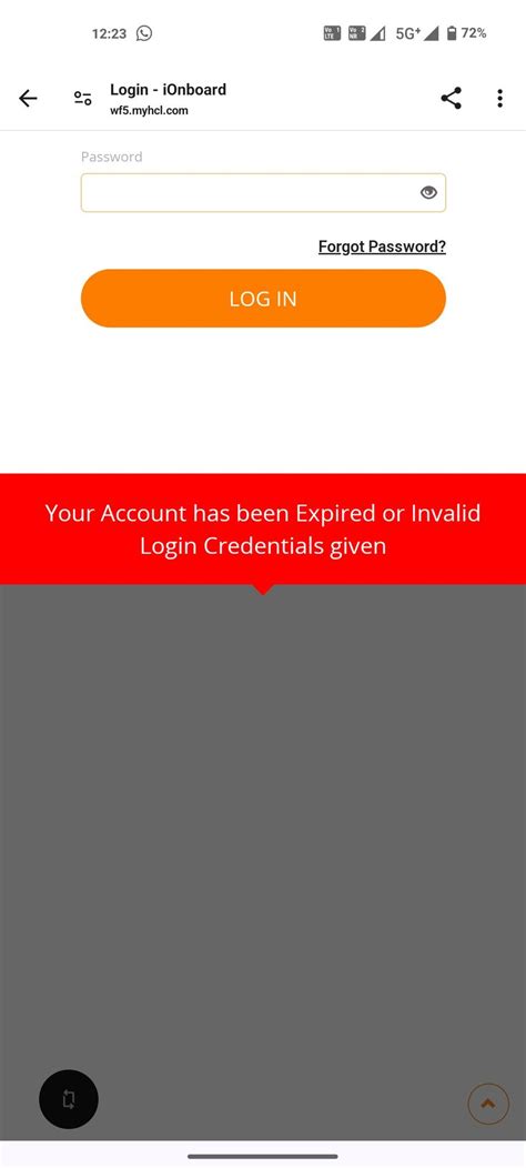 Hi guys, I got an email from hcl with iOnboard Portal login details ...