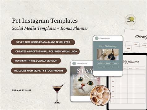 Mega Pack Pet Veterinary Social Media Templates Bundle, Pet Shop ...