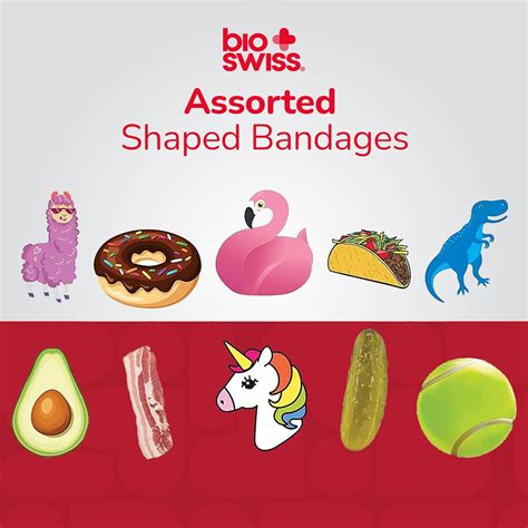 BioSwiss Bandages, Assorted Animal, Fun, and Food India | Ubuy