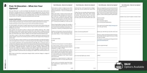 Post-16 Education - What are your options? | Careers