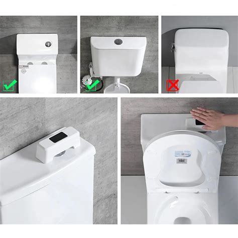 مستشعر ينظف المرحاض تلقائياً القابل للشحن