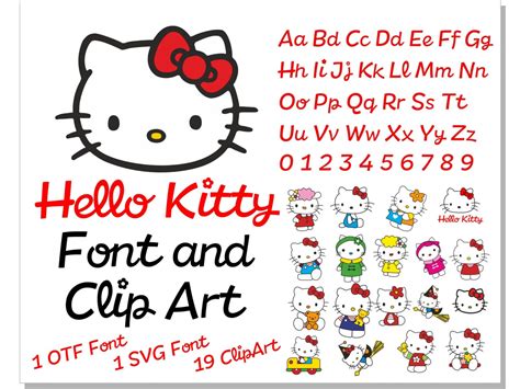 Hello Kitty Font: A Cute And Playful Typeface - GRAPHICOLD