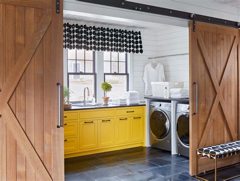 Modern Laundry Room Doors