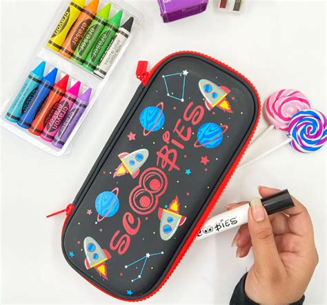 Scoobies Construction Eva Case Black and Orange, 3Y+