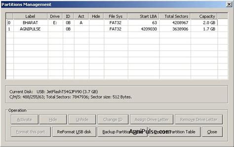 Image result for Create Partition for USB