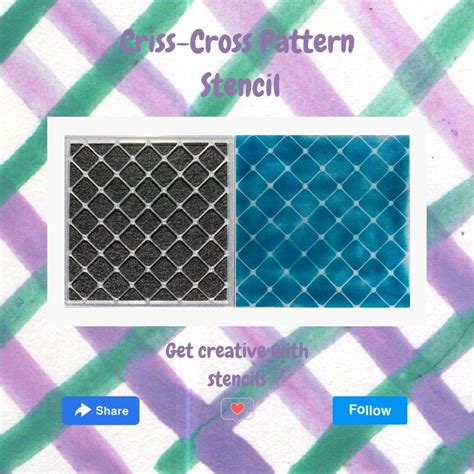 Criss Cross Pattern