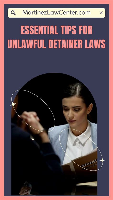 Essential Tips for Unlawful Detainer Laws