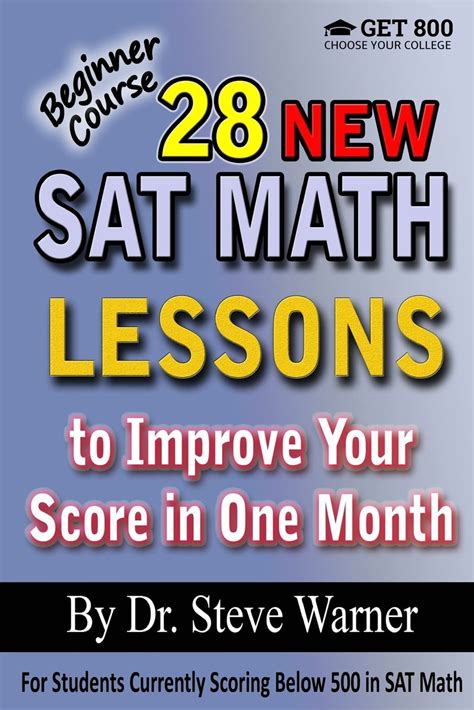 Buy 28 New SAT Math Lessons to Improve Your Score in One Month ...