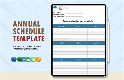 Free Editable Schedule Templates in Google Docs to Download