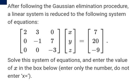 Image result for Solve Linear Equation Using Gaussian Elimiation Method