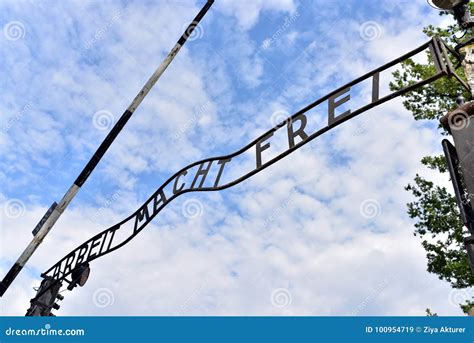 Auschwitz Concentration Camp Editorial Stock Image - Image of europe ...