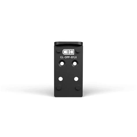C&H Precision Pistol Red Dot Adapter Plate for Glock MOS DPP