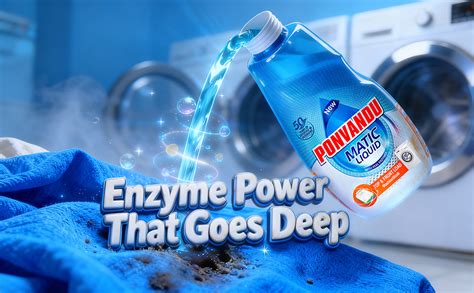 Ponvandu Matic Liquid Detergent 1 L + 500 ml Free – Laundry Liquid for ...