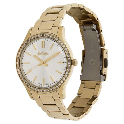 Buy Online Lee Cooper Quartz Analog Silver Dial Metal Strap Watch for ...