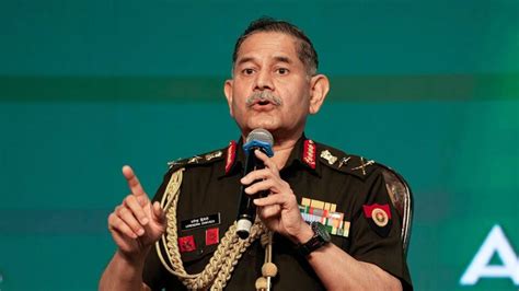 Army chief Upendra Dwivedi tells what India needs to sustain longer ...