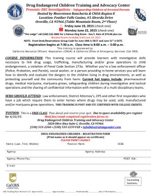 Fillable Online cnoaregionaltraining California Narcotic Officers ...