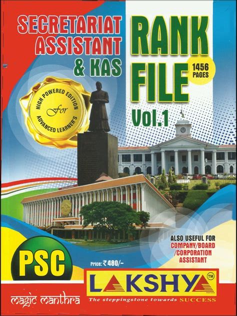 SECRETARIAT ASSISTANT and KAS RANK FILE Volume 1