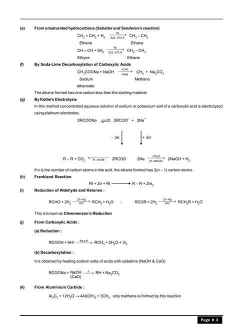Hydrocarbons Class 11 Notes for IIT JEE & NEET