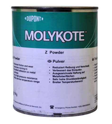 MOLYKOTE Z POWDER is a High-Performance Solid Lubricant