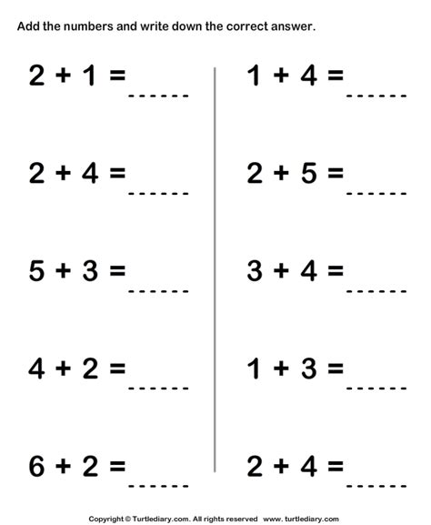 Image result for Adding Single and 2 Digit Numbers