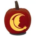 17 Moon And Stars Pumpkin Carving Patterns - Artsy Pretty Plants