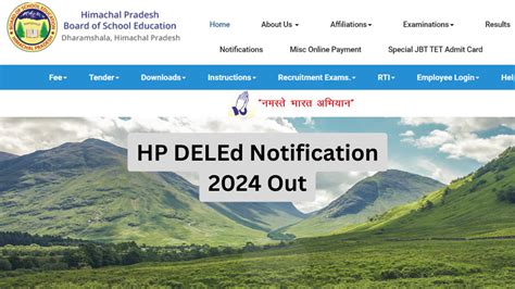 HP DELEd Notification 2024 Out, Eligibility, Exam Date and Application Form