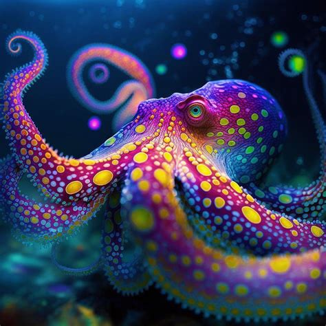 Image result for Colorful Octopus