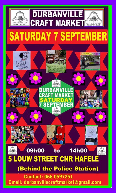 DURBANVILLE CRAFT MARKET - MONTLY CHARITY MARKET, Durbanville Craft ...