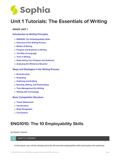 Image result for Writing Essentials PDF