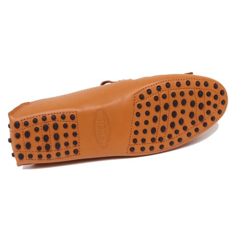 F3252 mocassino donna light brown TOD’S scarpe sabot shoe loafer woman