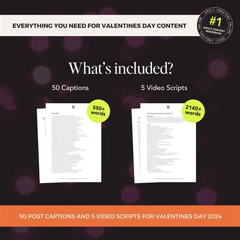 Onlyfans Valentines Day 2024 Bundle, JOI Script Bundle, Onlyfans ...