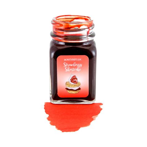 Monteverede Sweet Life Strawberry Shortcake Ink Bottle, Red - 30ml – Makoba