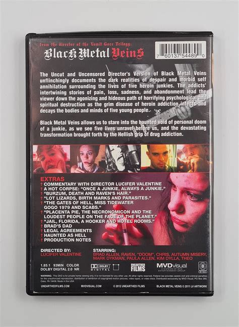 Black Metal Veins (Uncut & Uncensored) - DVD - Region 0 - [Pre-owned]