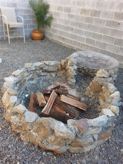 Rip-Rap Fire Pit and Grill Combo