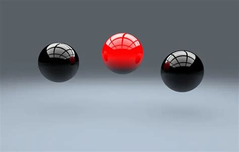 Download wallpaper balls, scene, render, section rendering in ...