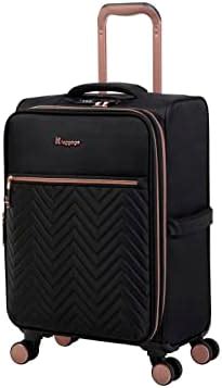 it luggage| Bewitching-Black-Cabin-56cm | Expandable| Soft case| 8 ...
