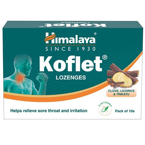 Koflet LOZENGES 10's pack of 5 – ZEVIKA HEALTH