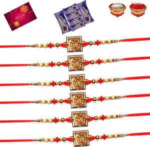 RUBBICK RAKHI FOR BROTHER WITH CHOCOLATE_161 Assorted Gift Box Price in ...
