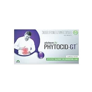 Buy Alchem Life Phytocid GT® Natural Treatment for Indigestion & Gas ...