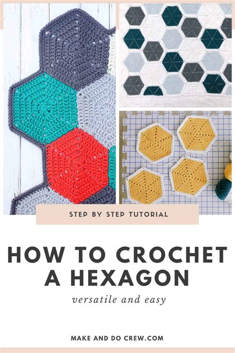 Image result for Crochet Hexagon.pattern Tutorial
