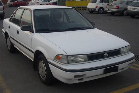 Toyota corolla 1991 - Corolla 1991 - Toyota_Corolla_1991 | Precios, Fichas Técnicas y Consulta ...