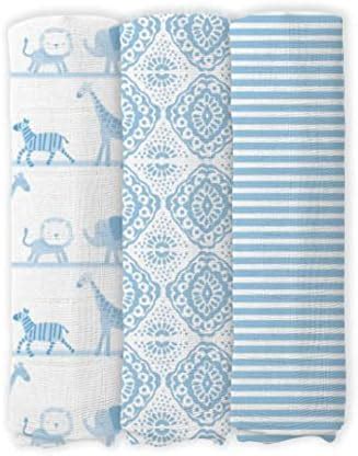 Cotonex 100% Cotton Organic muslin swaddle for new born Babies blankets ...