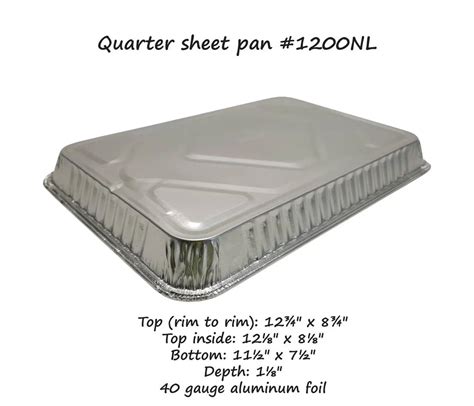 What are the Dimensions of a Quarter Sheet Pan: Ultimate Size Guide ...